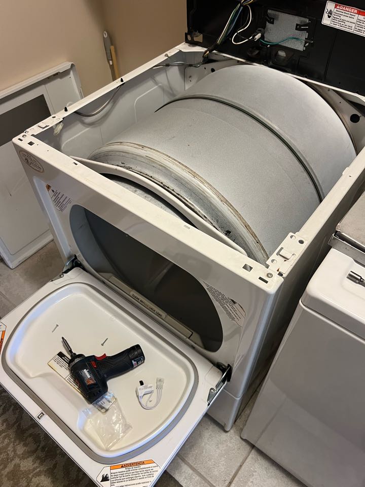 Replaced broken door switch on Kenmore dryer