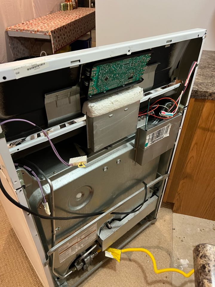 Replaced control board on whirlpool stove