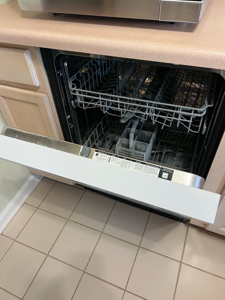 Replace door latch assembly on Frigidaire dishwasher