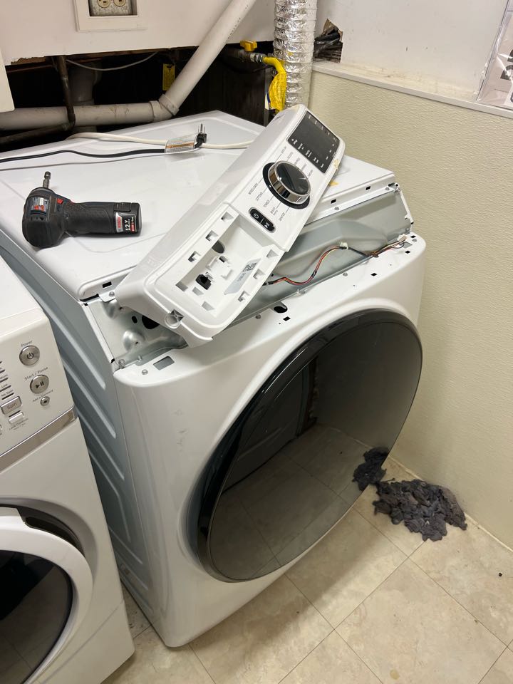 Replaced control board on GE dryer