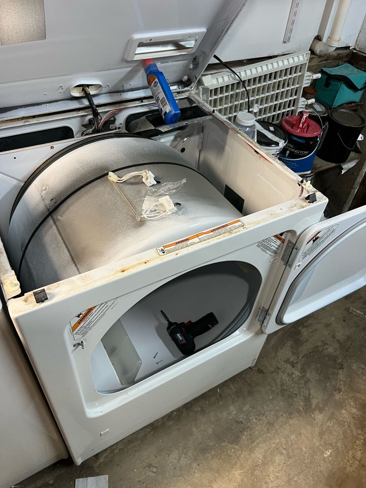 Replaced broken door switch on Maytag dryer