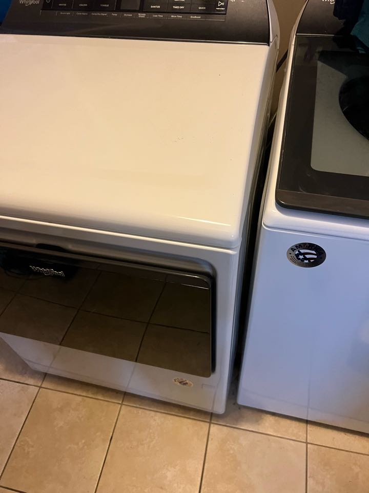 Replaced safety thermostat on whirlpool dryer