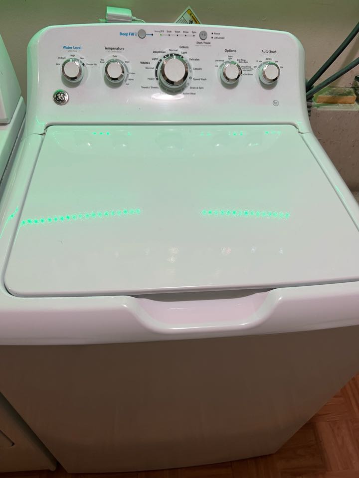 Replaced control board on GE washer