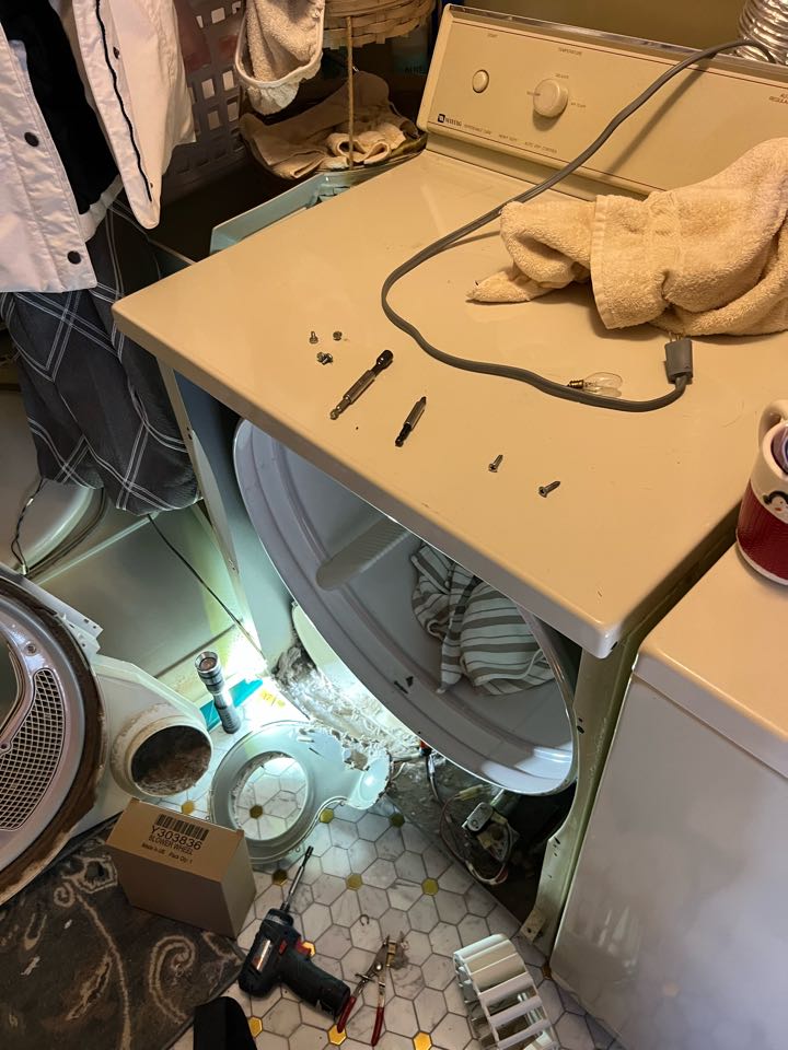 Replaced broken blower wheel on Maytag dryer