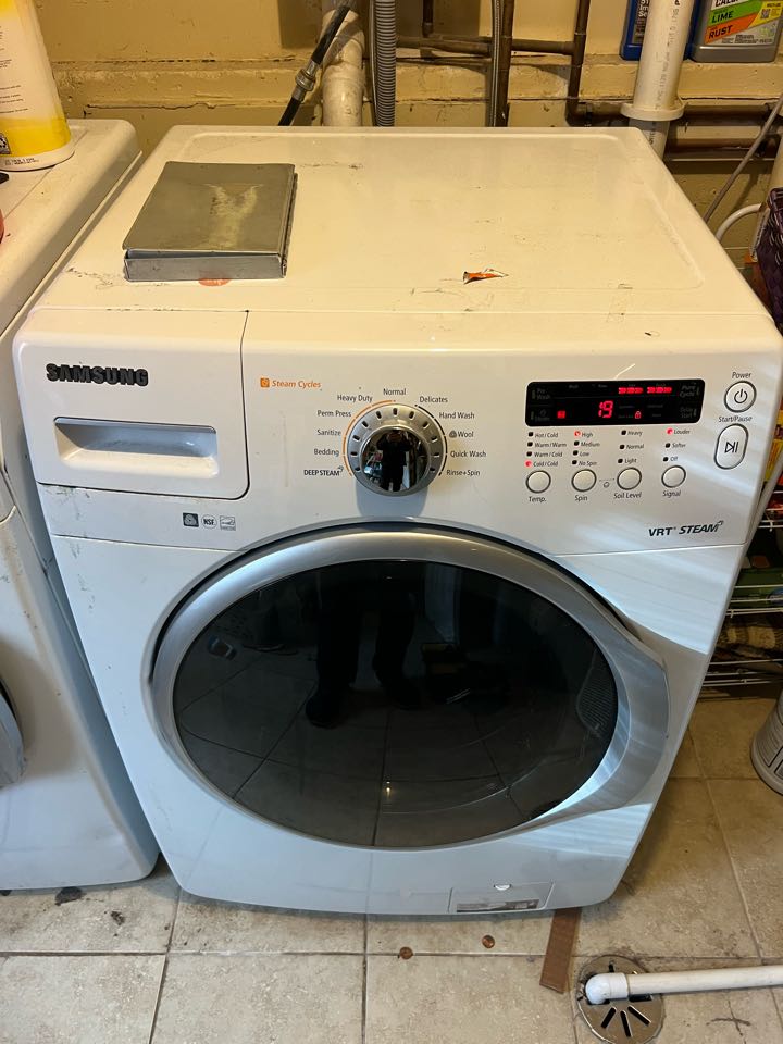 Replaced broken door latch assembly on Samsung washer