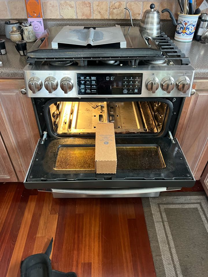Replaced oven start igniter on GE stove