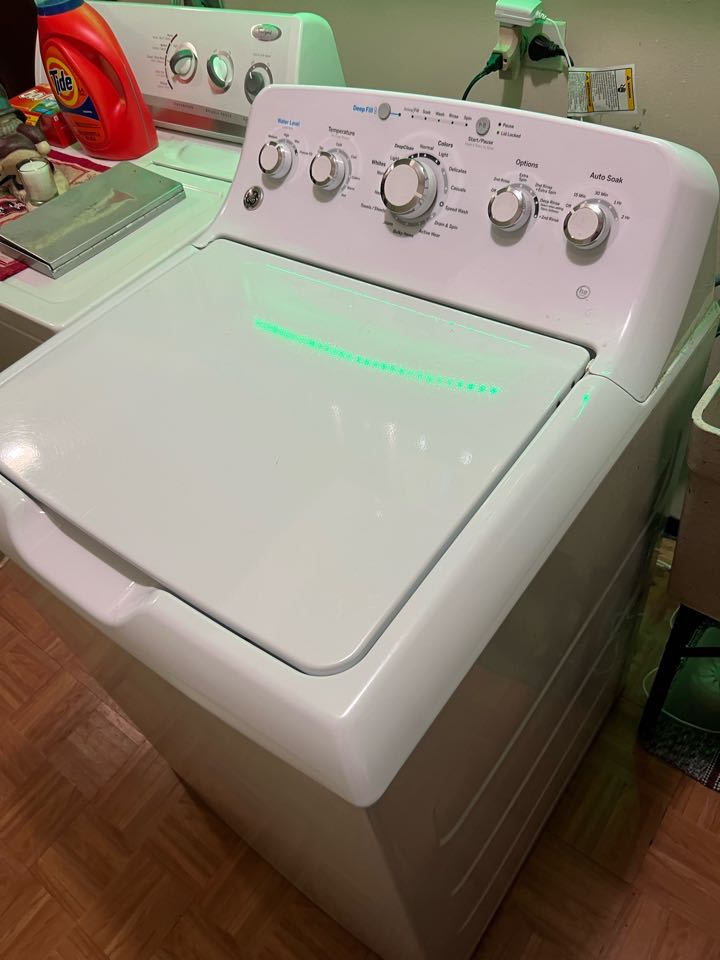 Replaced control board on GE washer