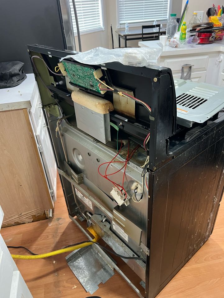 Replaced spark ignition module on whirlpool stove