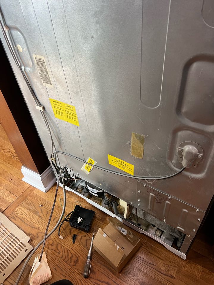 Replaced control board on GE refrigerator