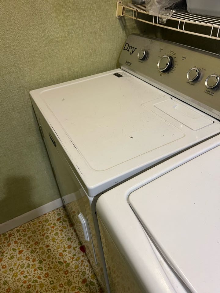 Replaced broken belt on Maytag dryer