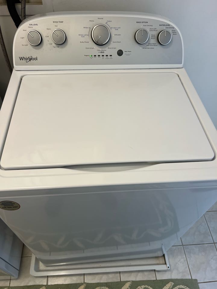 Replaced drain pump motor on Whirlpool washer