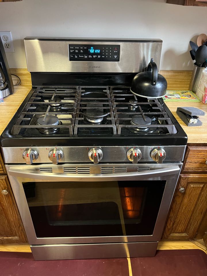Replaced oven start igniter on Samsung stove