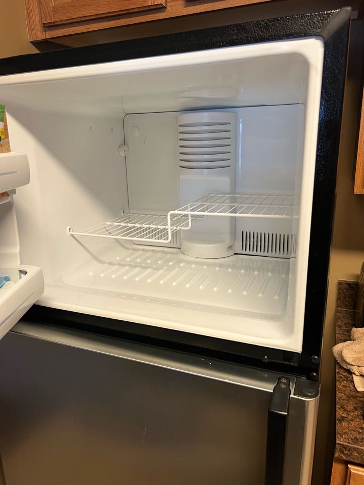 Replaced freezer fan motor on GE refrigerator