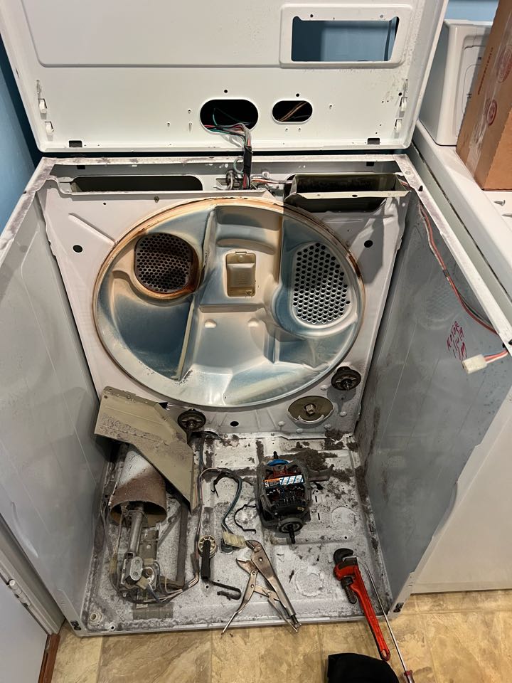 Replaced motor on Kenmore dryer