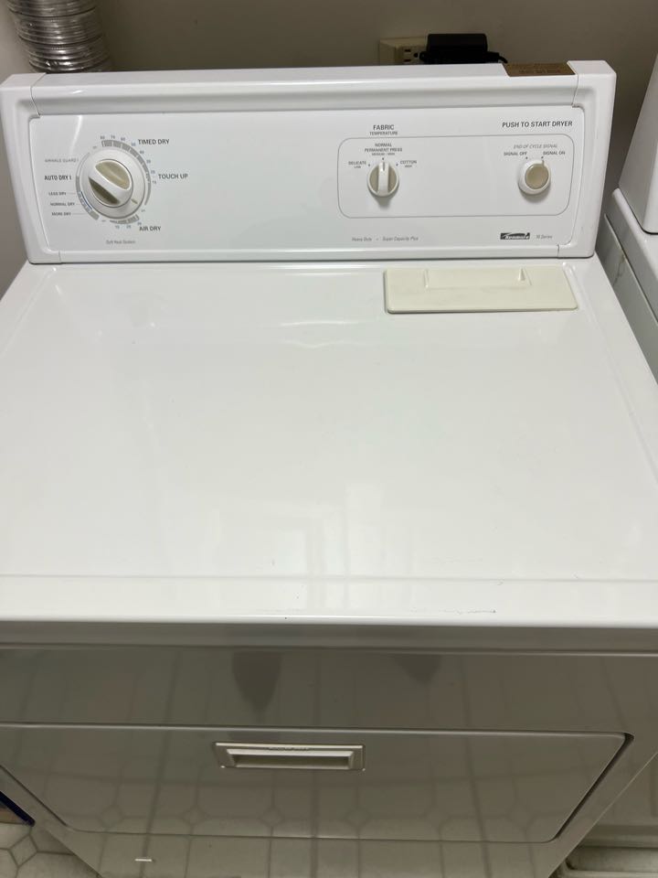 Replaced start igniter on Kenmore dryer