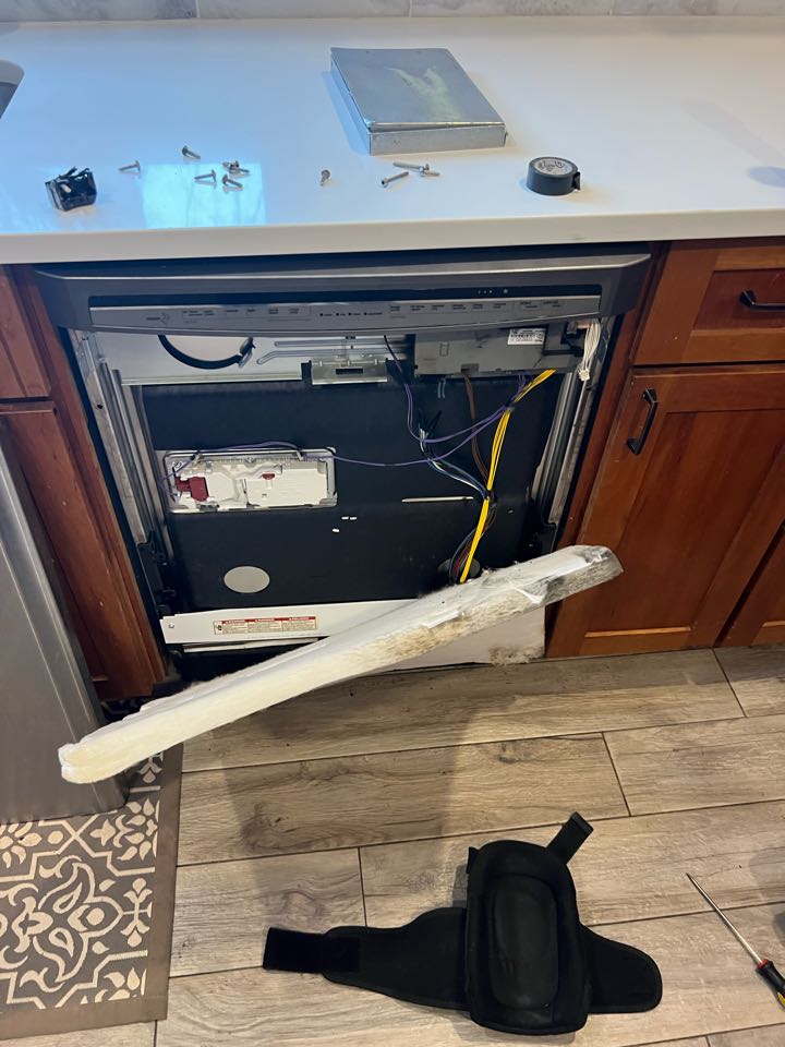 Replaced control board on Maytag dishwasher