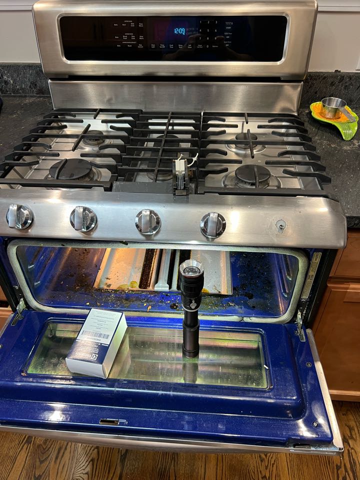 Replaced oven start igniter on KitchenAid stove