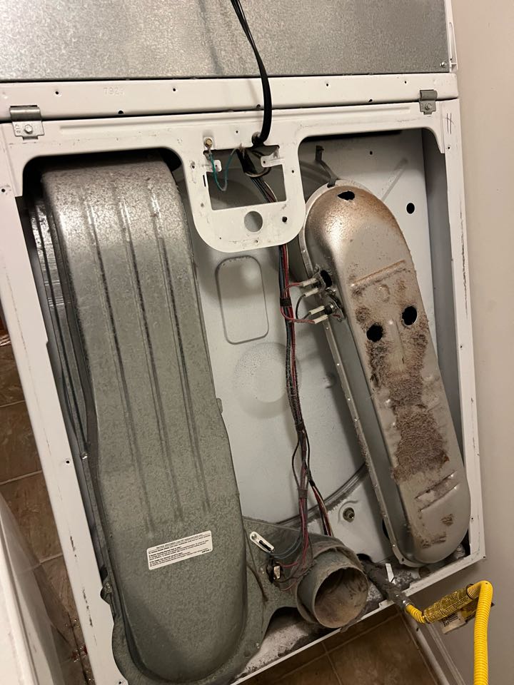 Replaced safety thermostat on roper dryer