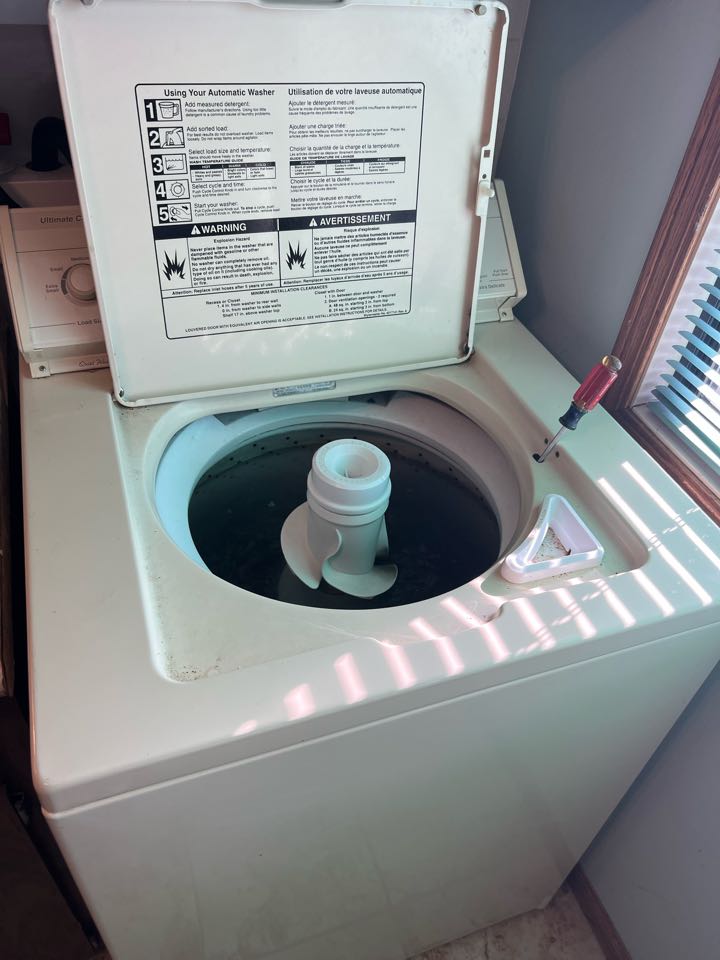 Replaced agitator gears on whirlpool washer