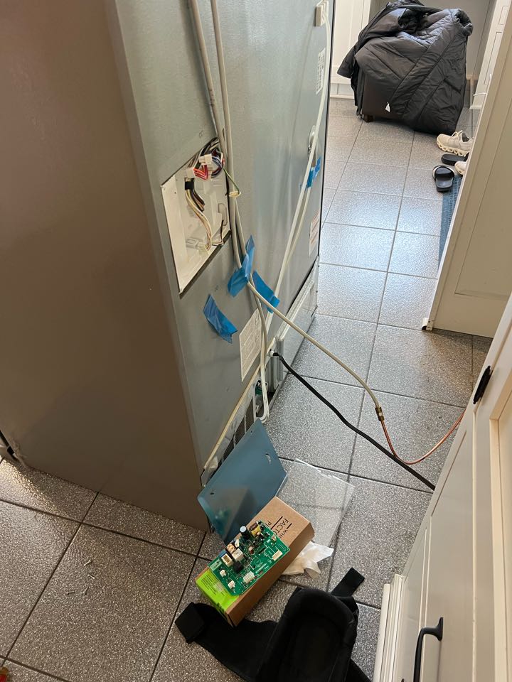 Replaced control board on KitchenAid refrigerator