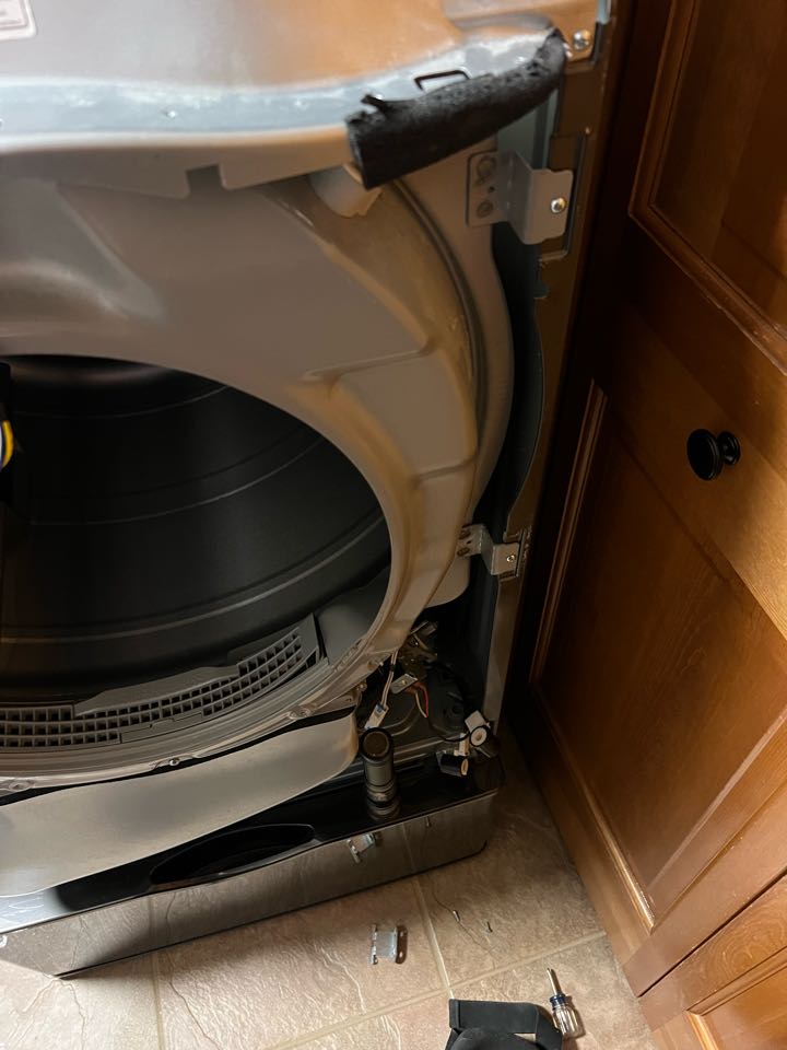 Replaced gas valve coils on Samsung dryer