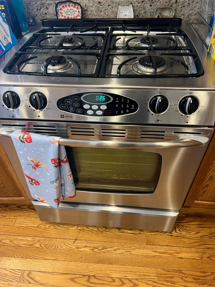 Replaced oven start igniter on Maytag stove
