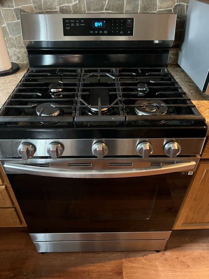 Replaced oven start igniter on Samsung stove