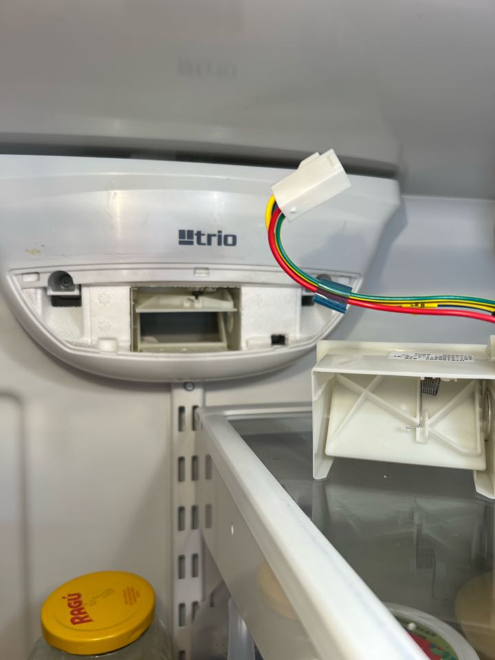 Replaced fresh food damper control on Kenmore refrigerator