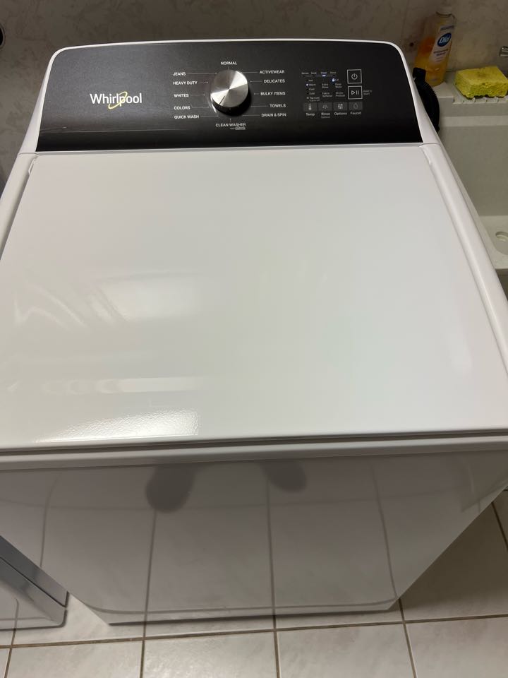 Replaced lid lock latch assembly on whirlpool washer 