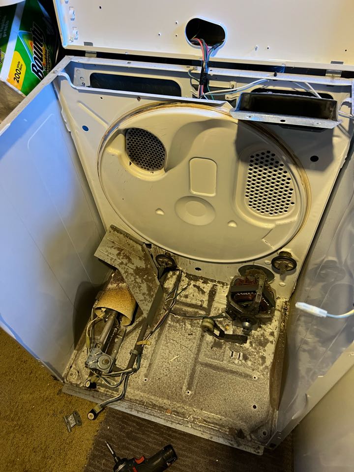 Replaced operating coils on gas valve for whirlpool dryer