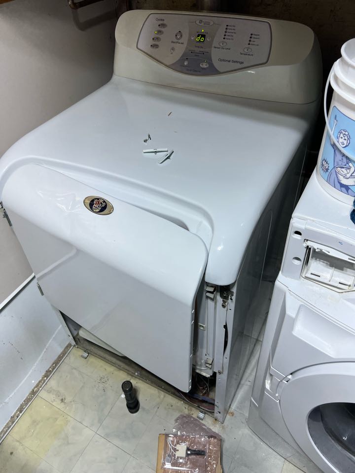 Replaced start igniter on Maytag dryer