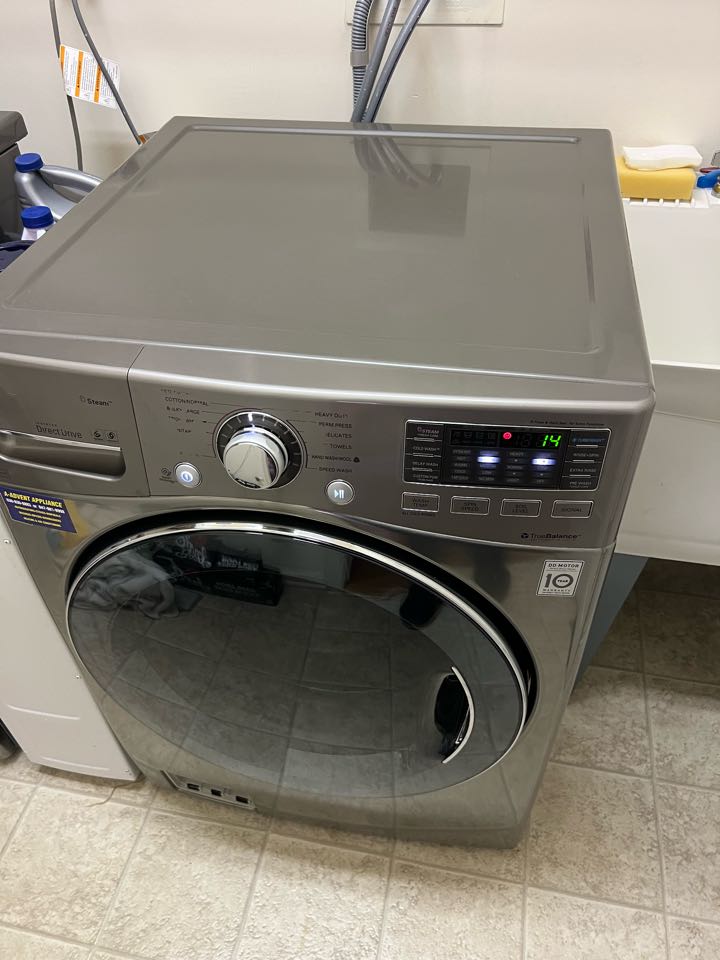 Replaced inlet control fill valve on LG washer