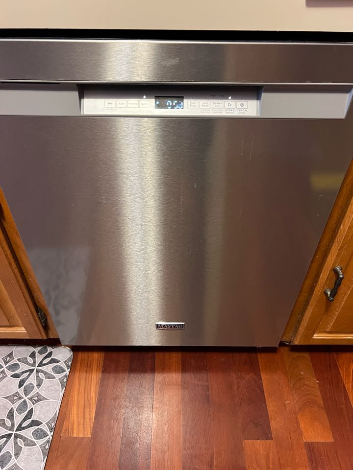 Replaced drain pump motor on Maytag dishwasher