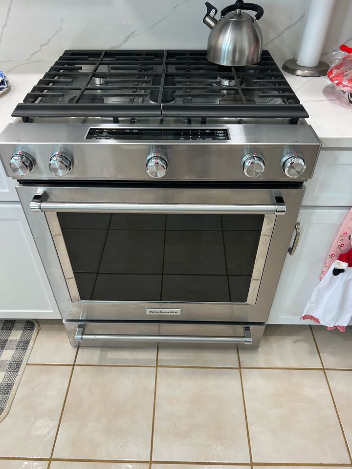 Replaced oven start igniter on KitchenAid stove