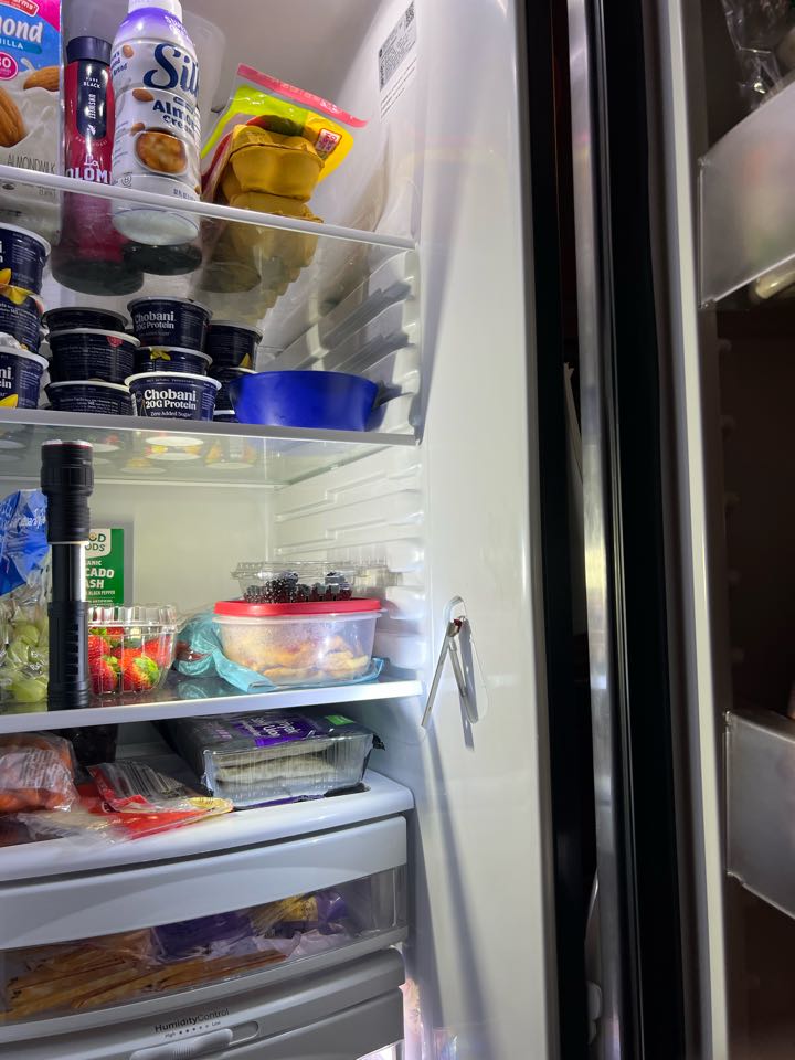 Replaced LED light on GE refrigerator