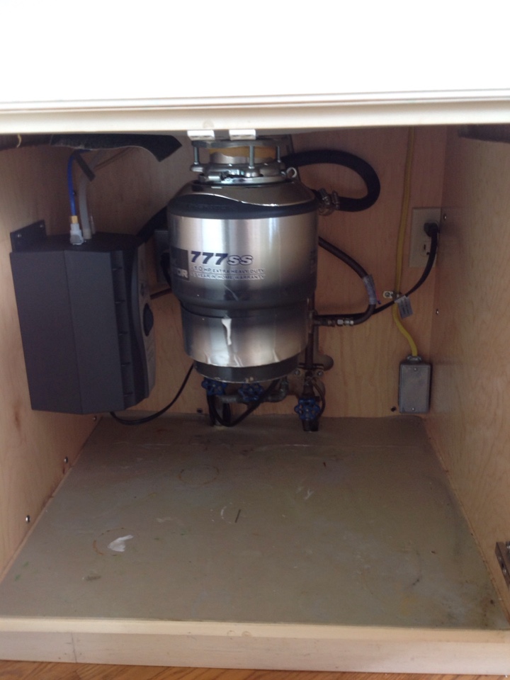 Replaced insta hot tank and faucet at kitchen sink. 