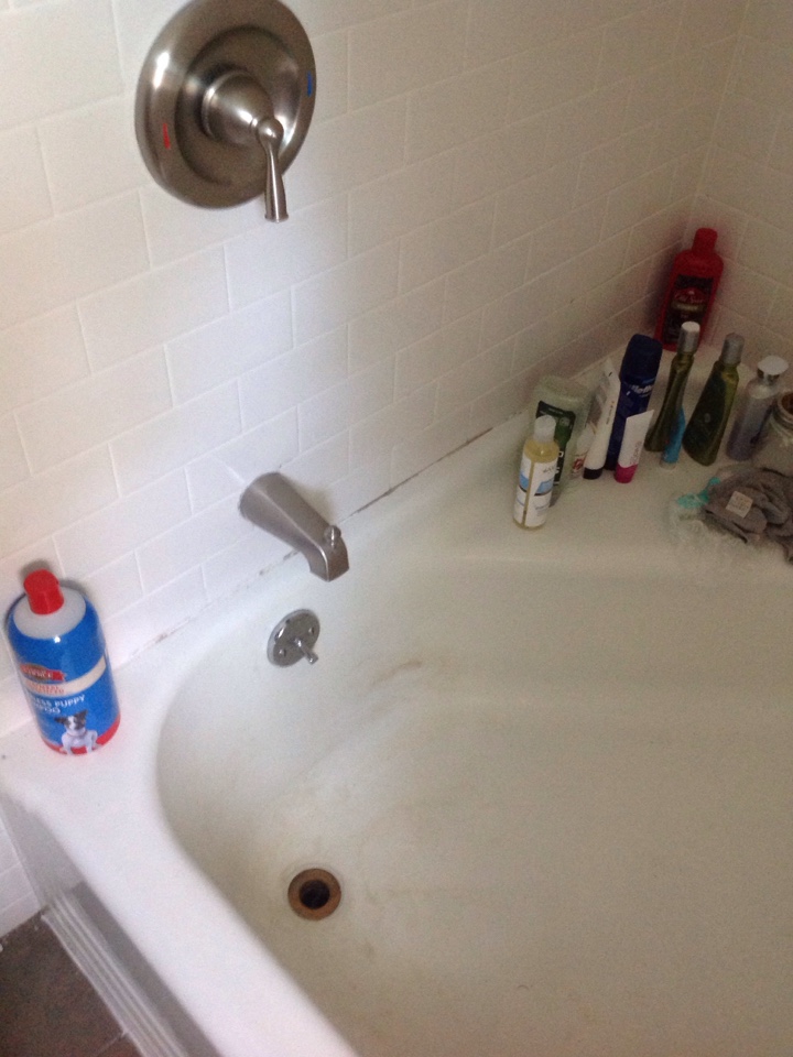 Snaked 2nd floor tub drain