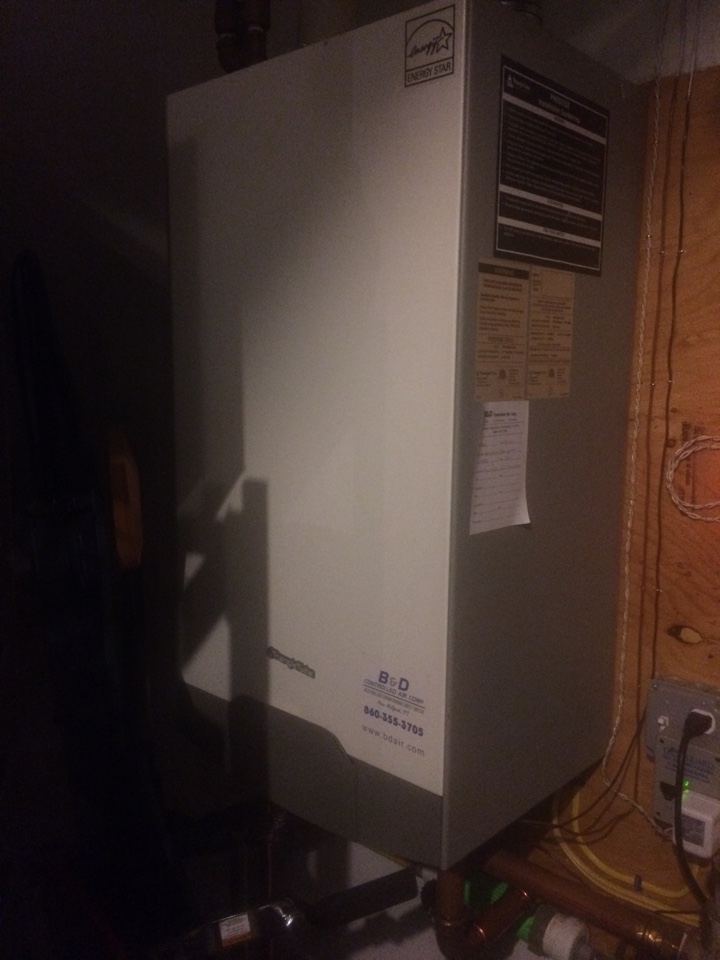 No hot water. E02 error on Triangle tube solo 175
