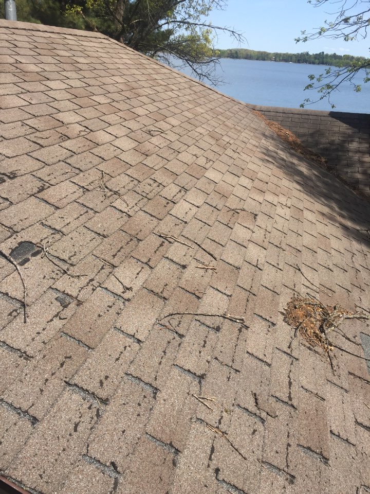 Merrifield, MN - Doing a roofing estimate in Merrifield, MN on Horseshoe Lake! Merrifield, MN - Doing a roofing estimate in Merrifield, MN on Horseshoe Lake!