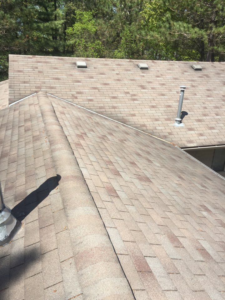 Crosslake, MN - Doing a roofing estimate in Crosslake, MN for new GAF Timberline HD shingles. Whitefish Chain of Lakes Crosslake, MN - Doing a roofing estimate in Crosslake, MN for new GAF Timberline HD shingles. Whitefish Chain of Lakes