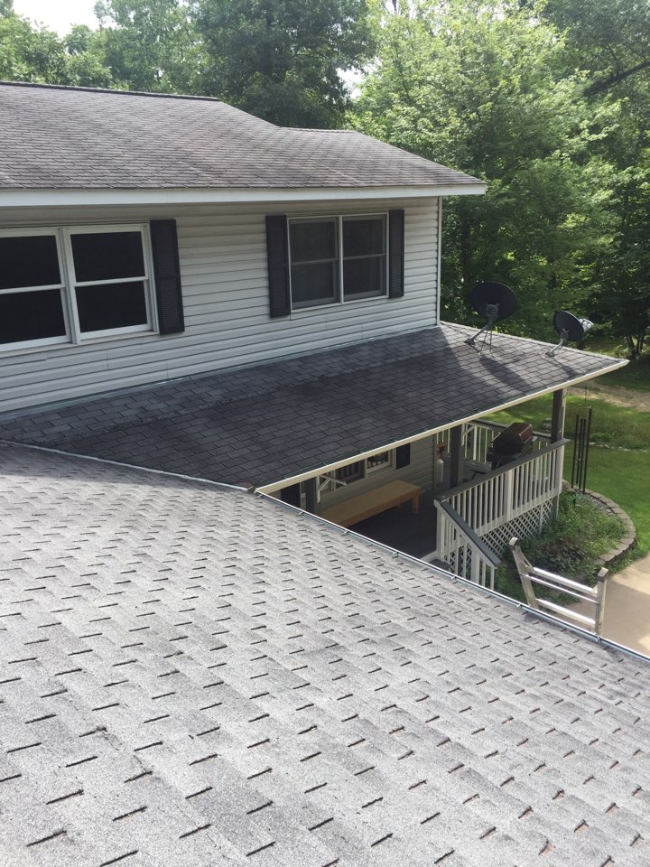 Pequot Lakes, MN - Doing a roofing estimate in Pequot Lakes, MN for new GAF Timberline HD shingles. Pequot Lakes, MN - Doing a roofing estimate in Pequot Lakes, MN for new GAF Timberline HD shingles.