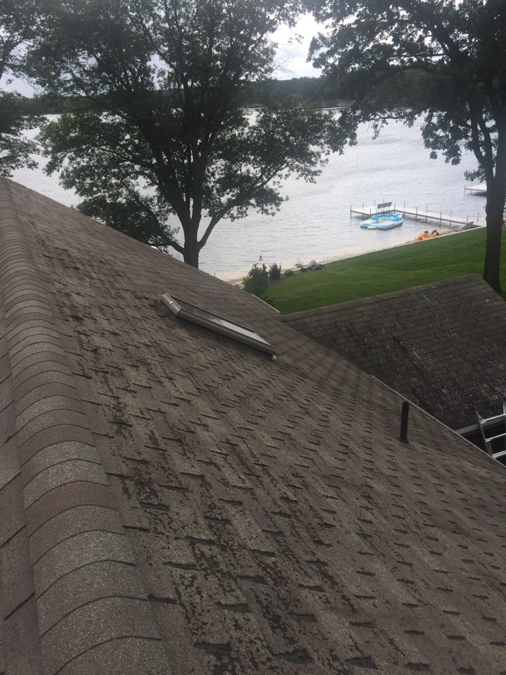 Brainerd, MN - Doing a roofing estimate in Brainerd, MN in the Gull Lake area. New GAF Timberline HD shingles Brainerd, MN - Doing a roofing estimate in Brainerd, MN in the Gull Lake area. New GAF Timberline HD shingles