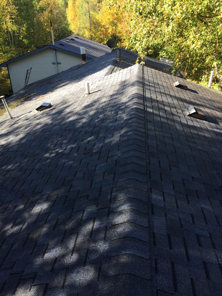 Fifty Lakes, MN - Doing a roofing estimate in Fifty Lakes, MN on Wood Lake for new GAF Timberline HD shingles. Fifty Lakes, MN - Doing a roofing estimate in Fifty Lakes, MN on Wood Lake for new GAF Timberline HD shingles.