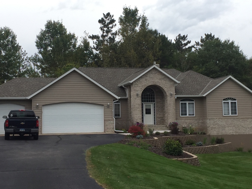 Baxter, MN - We installed a new GAF Timberline HD roof in the weathered wood color. In Brainerd/Baxter, MN Baxter, MN - We installed a new GAF Timberline HD roof in the weathered wood color. In Brainerd/Baxter, MN