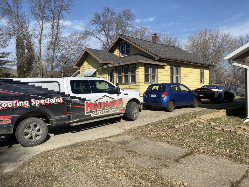 Brainerd, MN - Doing a roofing estimate in Brainerd, MN for new GAF timberline HD shingles Brainerd, MN - Doing a roofing estimate in Brainerd, MN for new GAF timberline HD shingles