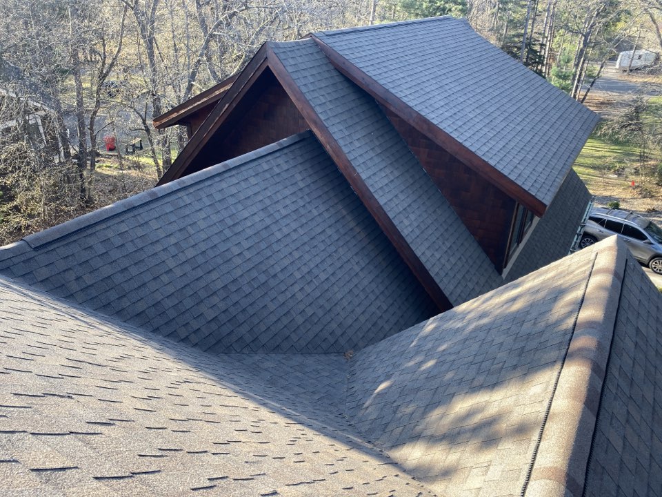 Merrifield, MN - We installed a new shingled roof on Pelican Lakes in Nisswa, MN Merrifield, MN - We installed a new shingled roof on Pelican Lakes in Nisswa, MN