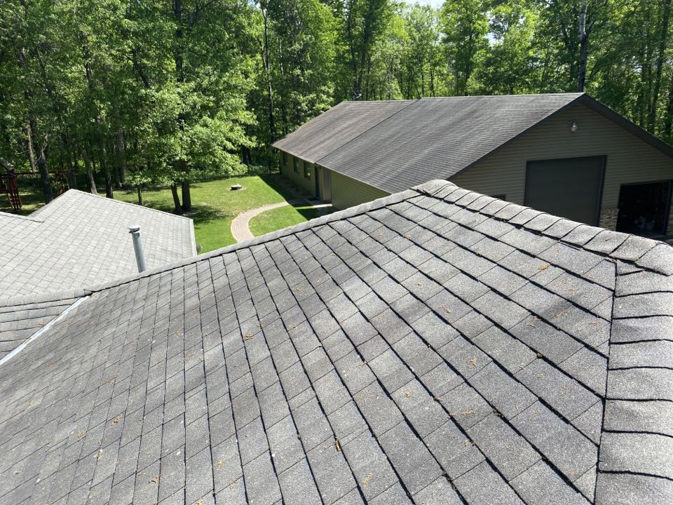 Brainerd, MN - Doing a roofing estimate in Brainerd for new shingles. Hail damage and insurance claim Brainerd, MN - Doing a roofing estimate in Brainerd for new shingles. Hail damage and insurance claim
