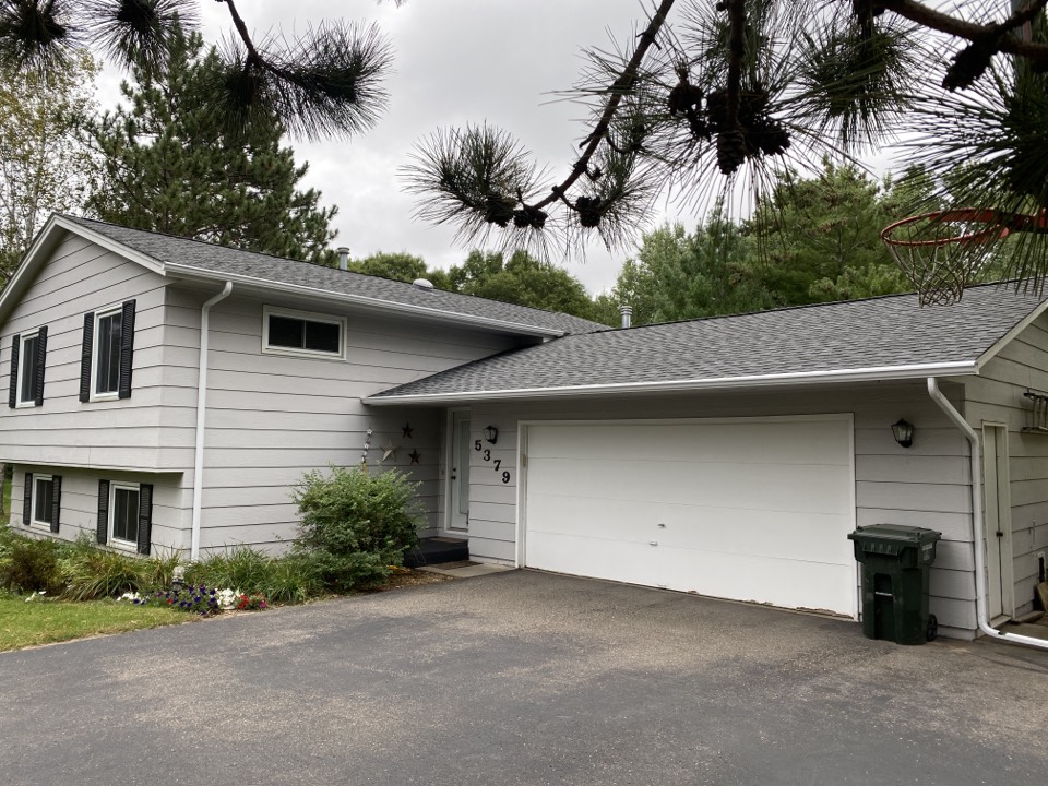 Baxter, MN - We installed a new GAF Timberline HDZ roof in the Pewter Grey color Baxter, MN - We installed a new GAF Timberline HDZ roof in the Pewter Grey color