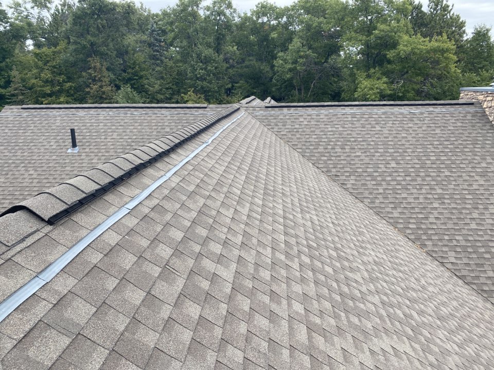 Merrifield, MN - Doing a roof inspection in Merrifield, MN Merrifield, MN - Doing a roof inspection in Merrifield, MN