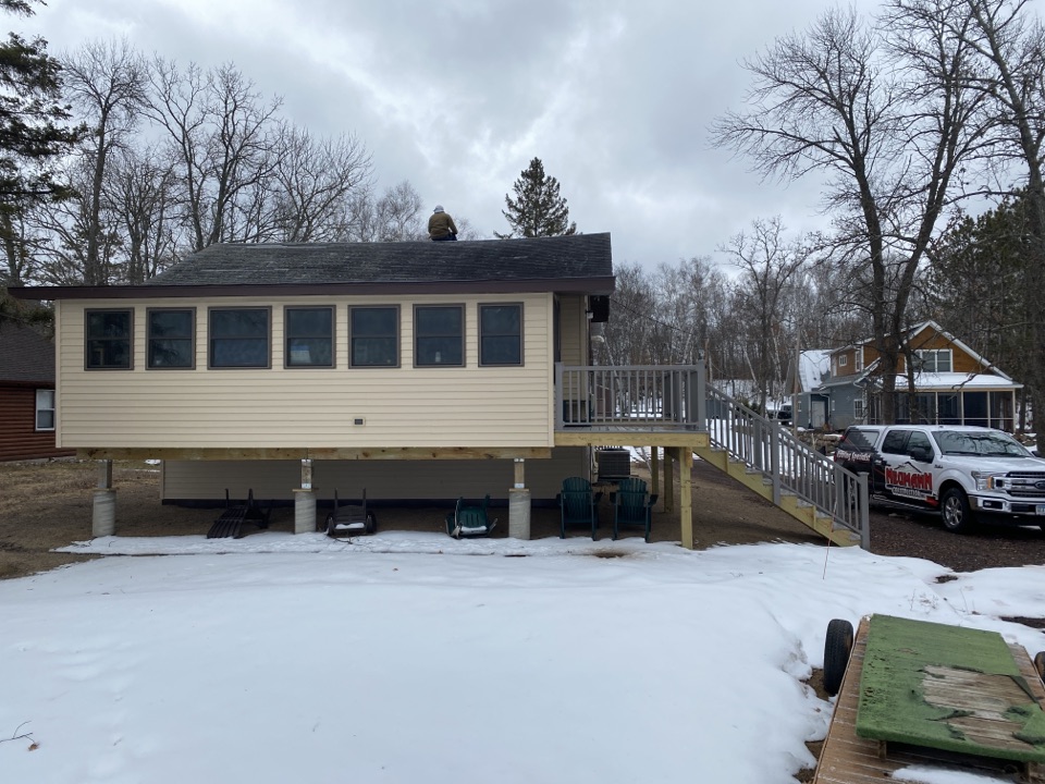 Crosslake, MN - Doing a metal roofing estimate in Crosslake, MN Crosslake, MN - Doing a metal roofing estimate in Crosslake, MN